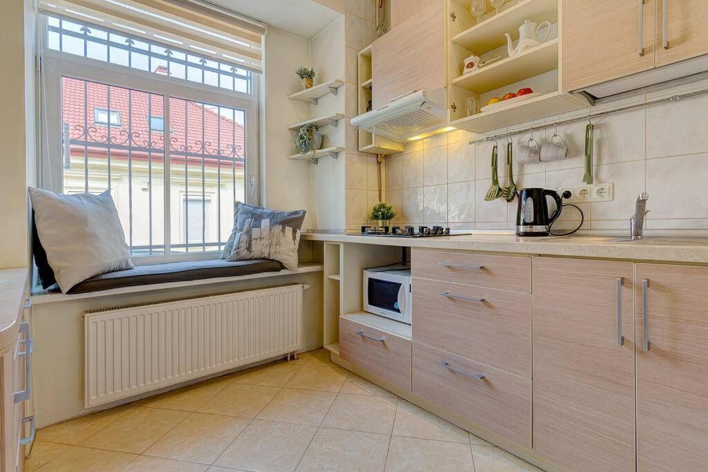 Private Entrance-2 Rooms-Old Town- Free Parking Vilna Exterior foto